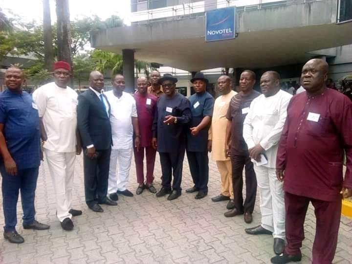 DELTA STATE HOUSE OF ASSEMBLY MEMBERS HOLD  JOINT INDUCTION SEMINAR/TRAINING WITH MEMBERS OF RIVER STATE HOUSE OF ASSEMBLY ELECTS IN PORT HARCOURT