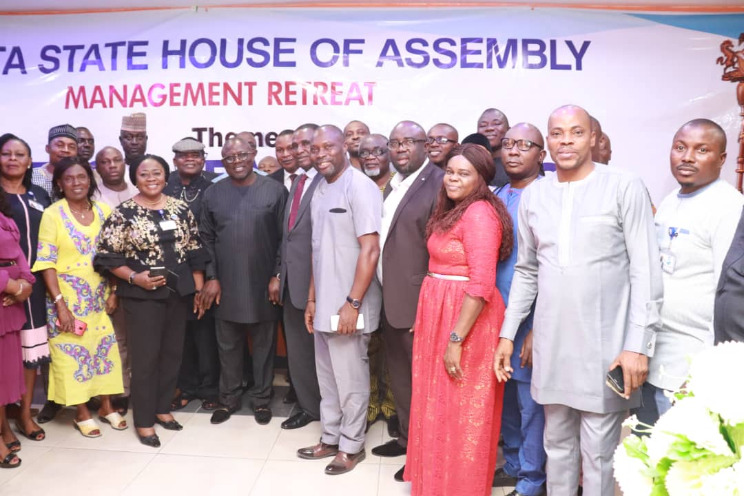 IMAGES FROM THE  DELTA STATE HOUSE OF ASSEMBLY MANAGEMENT RETREAT WITH THE THEME : “STRATEGIC LEADERSHIP FOR EFFECTIVE SERVICE DELIVERY,”   HOLDING IN   OLEH